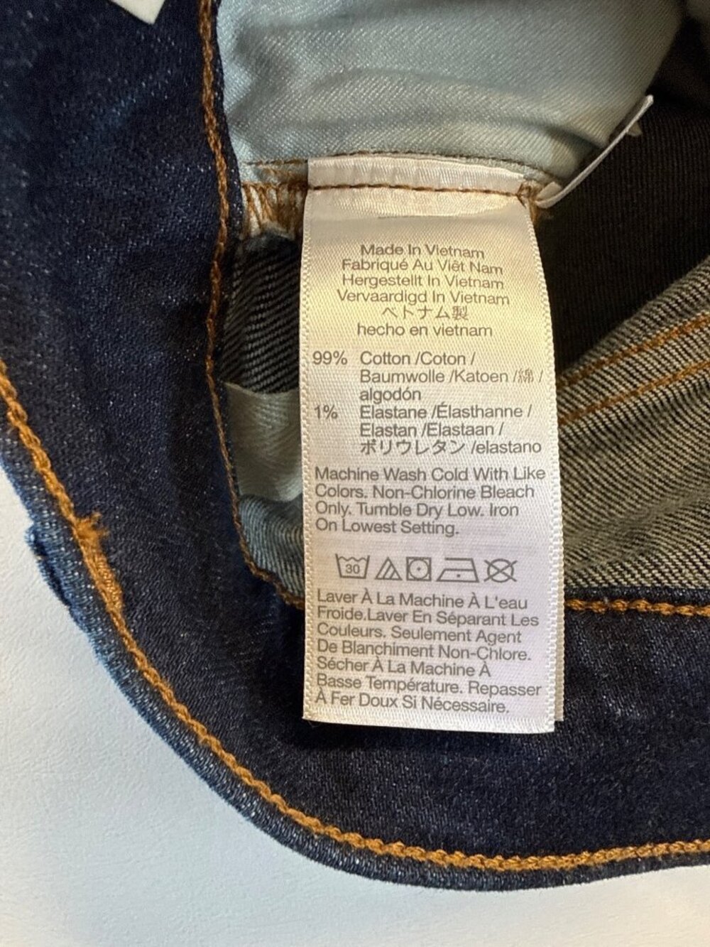 Madewell Womens Relaxed Bootcut Jeans~Size 26~Foundry Wash (Dark Blue) NWT L7 24 - Picture 11 of 11